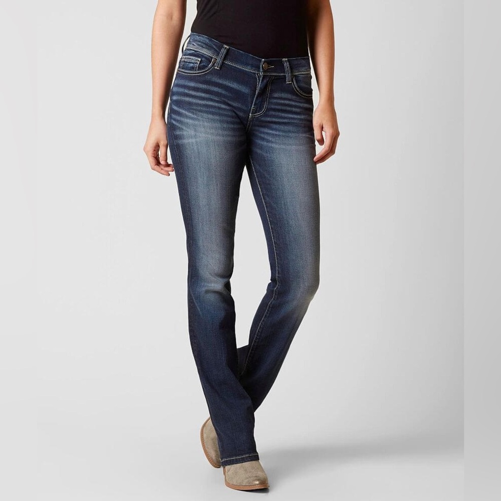 Stella Mid-Rise Tailored Boot Stretch Jean 26x31 1/2